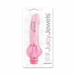 Juicy Jewels Rose Quartz Pink Realistic Vibrator - Image 2