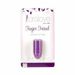 Oralove Finger Friend Purple Vibrator - Image 2
