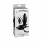 Anal Fantasy Inflatable Silicone Plug Black - Image 3