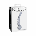 Icicles No 66 Glass Massager Clear Probe - Image 3