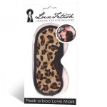 Lux Fetish Peek-A-Boo Love Mask O/S - Image 3