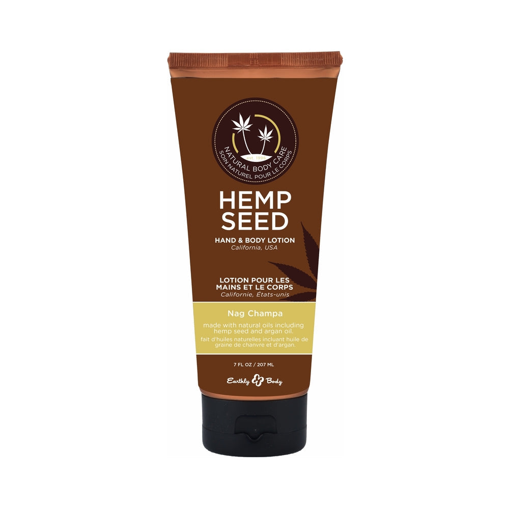 CNVNAL-51774_1_2a9525c8-fd45-467f-b8f9-8cefa80be1e0 Earthly Body Hand & Body Lotion Nag Champa 7oz Tube - Image 1