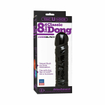 Vac-U-Lock 8" CodeBlack Classic Dong - Black - Image 2