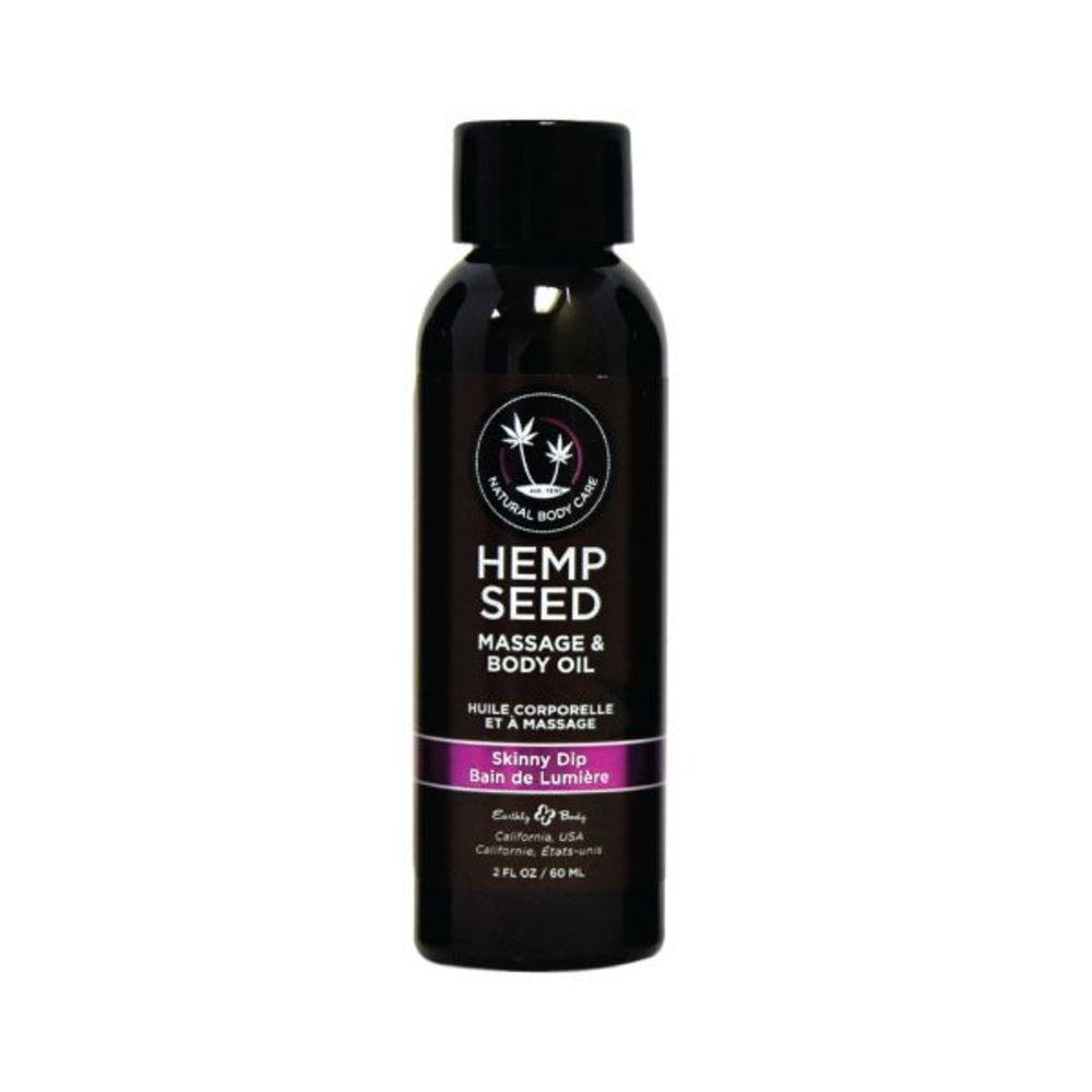 Earthly Body Massage Oil Skinny Dip 2oz
