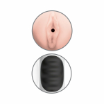 Mega Grip Squeezable Vibrating Strokers Pussy - Image 2