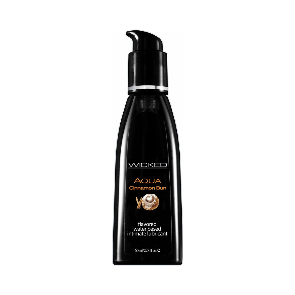 CNVNAL-56184_1_750cd518-85e0-47aa-a14a-e8f08491470b Wicked Aqua Lube Cinnamon Bun 2oz - Image 1
