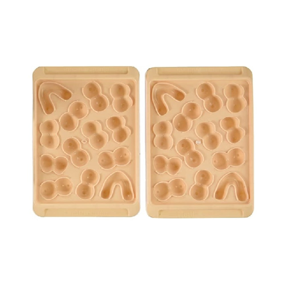 CNVNAL-58715_28c2943f2c31e9447d51f7b3e330334b Boobie Ice Cube Tray Assorted Shapes 2 Pack - Image 1
