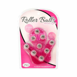 Roller Balls Massager Pink Massage Glove - Image 3