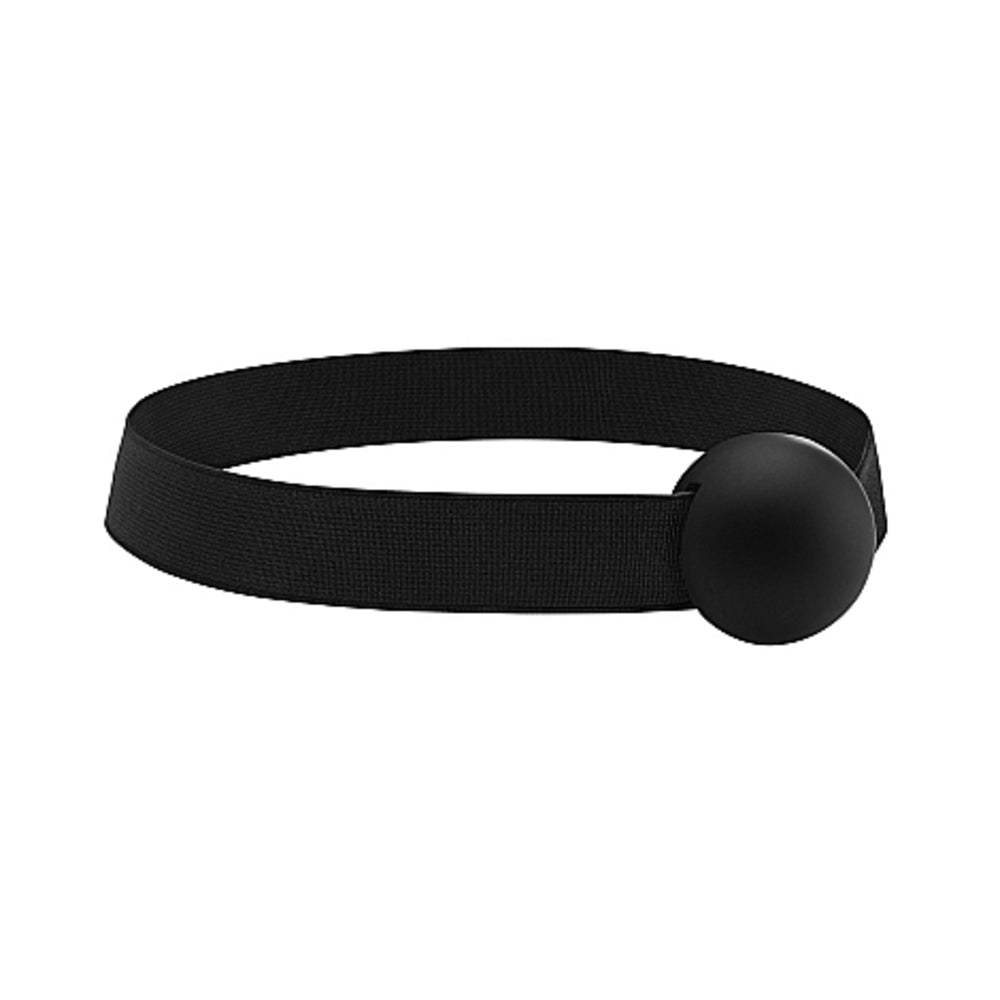 CNVNAL-63639_2_c5400352-ed9b-4ae9-837c-1dbc67f0c4cb Ouch! Elastic Ball Gag - Black - Image 1