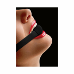 Ouch! Elastic Ball Gag - Black - Image 2