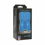 Optimale Truskyn Silicone Stroker Ribbed Blue - Image 2