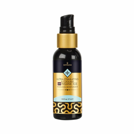 Sensuva Ultra-stimulating On Insane Ice Personal Moisturizer 2 Fl. Oz. Bottle