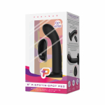 Pegasus 6" Wirelss Remote Control P-spot/g-spot Peg With Harness Black - Image 3