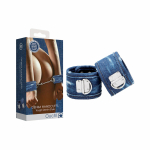 Ouch! Denim Handcuffs - Roughened Denim Style - Blue - Image 2