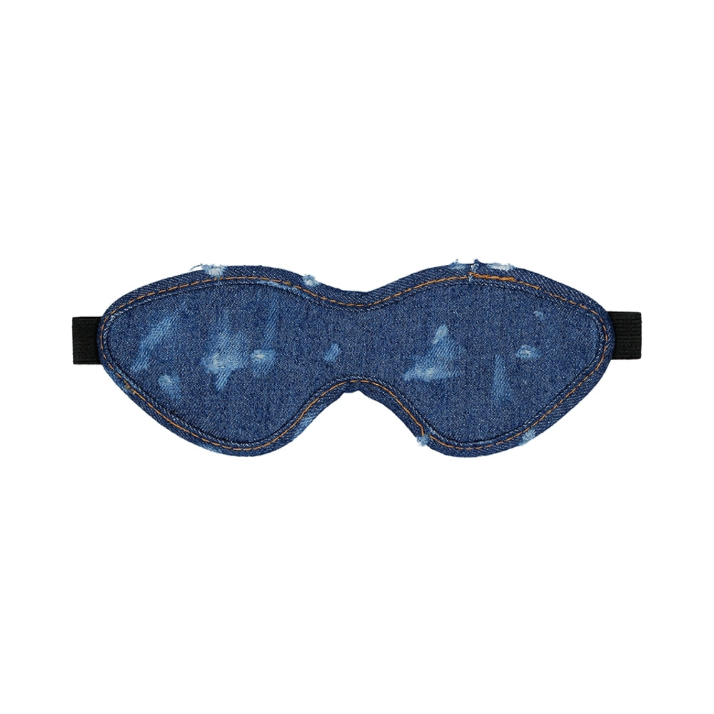 CNVNAL-76173_18b9605aaef2f1092e978b7630644d57 Ouch! Denim Eye Mask - Roughened Denim Style - Blue - Image 1