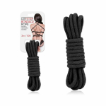 Lux Fetish Bondage Rope 16 Ft/5 M - Black - Image 2