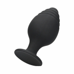 Ouch Rippled Butt Plug Set Black - Image 2