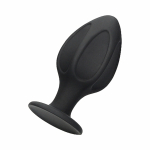 OuchDiamond Shape Butt Plug Set Black - Image 2