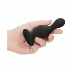 Ouch Wave Butt Plug Black - Image 2