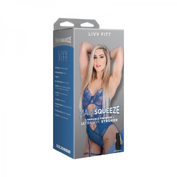 Main Squeeze Livv Fitt Ultraskyn Stroker Pussy Vanilla