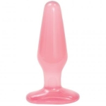 Medium pink Jelly butt plug - Image 2