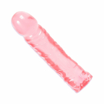 Crystal Jellies Classic Dong 8 Inch - Pink - Image 2