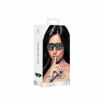 Ouch! Printed Eye Mask - Love Street Art Fasion - Black - Image 2