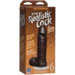 The Realistic Cock - 6 Inch Brown - Image 3