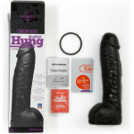 Vac U Lock Code Black Realistic Hung Dildo - Image 2
