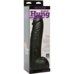 Vac U Lock Code Black Realistic Hung Dildo - Image 3