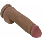Real Man Cyberskin Perfect Pecker - Brown - Image 2