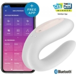 Satisfyer Double Joy White W/ App (net)