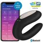 Satisfyer Double Joy Black W/ App (net)