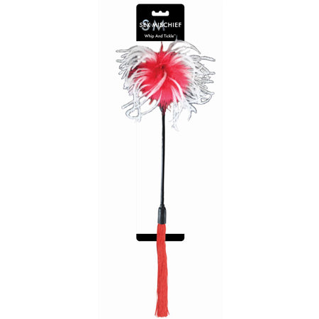 Sandm Whip and Tickle Red/white