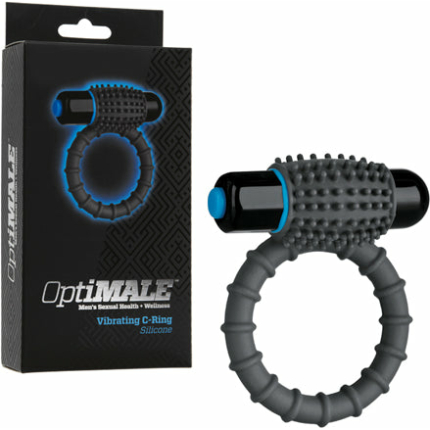 OptiMale Vibrating C Ring - Slate