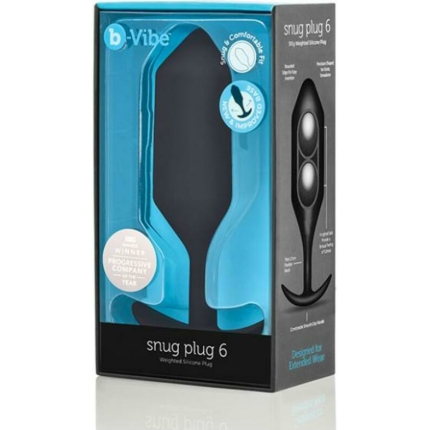 b-Vibe Snug Plug 6 Black