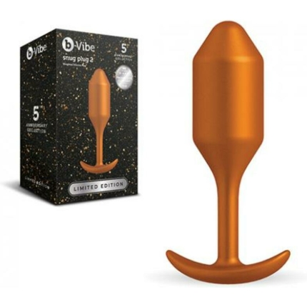 B-vibe Snug Plug 2 Sunburst