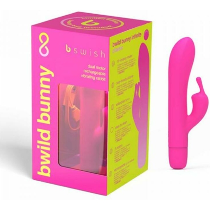 B Swish Bwild Bunny Infinite Limited Edition Vibrator Sunset Pink