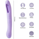 Harper 10 Function Dual Motor Thumping Vibe - Image 3