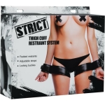Strict Thigh Cuff Restraint System Black - Image 3