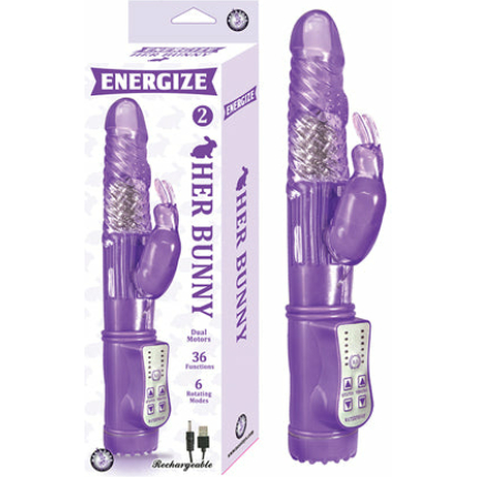 Energize Her Bunny 2 - Purple