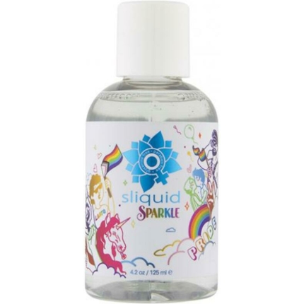 Sliquid Naturals Sparkle Pride Water Based Lube - 4.2 Oz