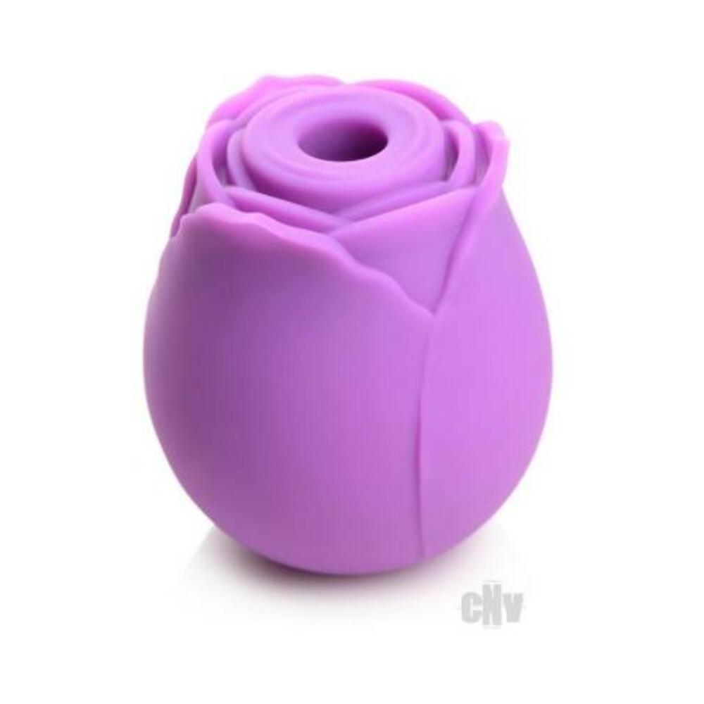Gossip Cum Into Bloom Clitoral Vibrator Rose Flirt Silicone Violet