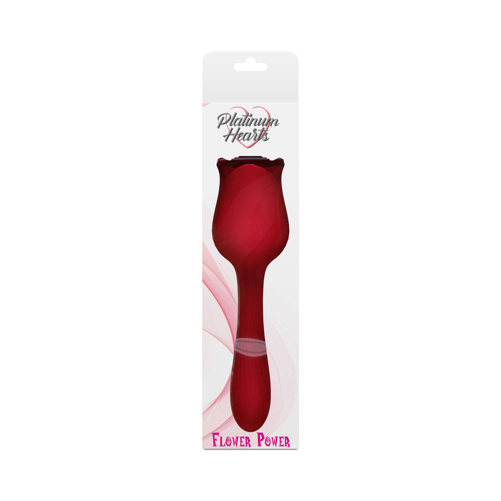 Platinum Hearts Flower Power