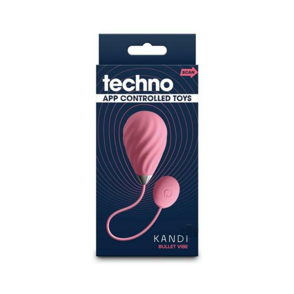 Techno Kandi App-controlled Insertable Vibe Pink