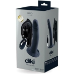 Vedo Diki Rechargeable Vibrating Dildo With Harness Just Black - Image 2