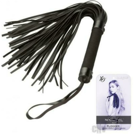 Nocturnal Collection Flogger - Black