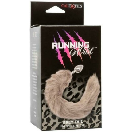 Running Wild Grey Tail Metallic Anal Probe