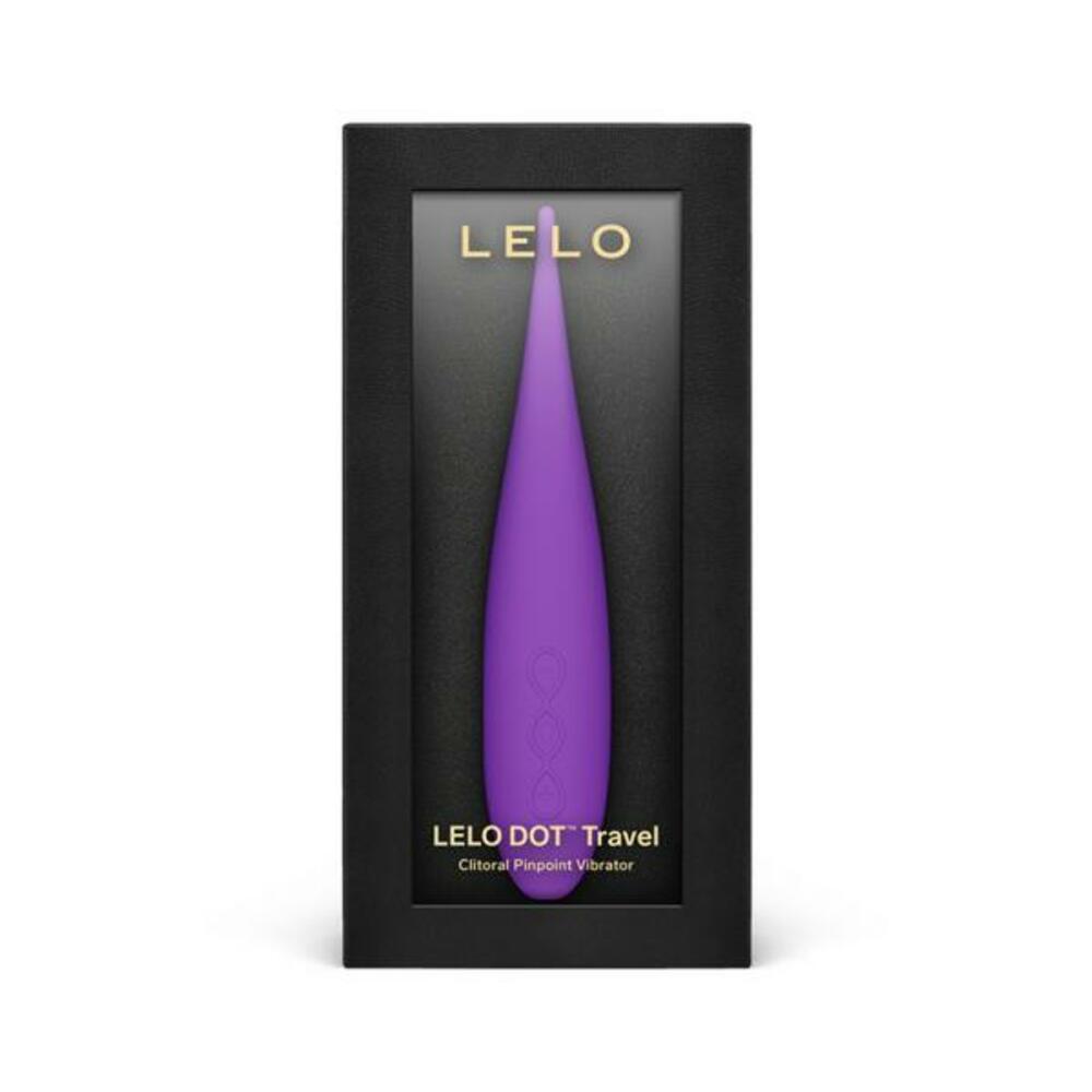 Lelo Dot Travel Clitoral Pinpoint Vibrator Purple