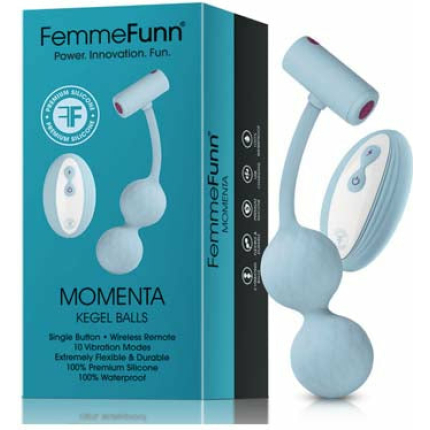 Femme Funn Momenta Kegel Balls - Light Blue